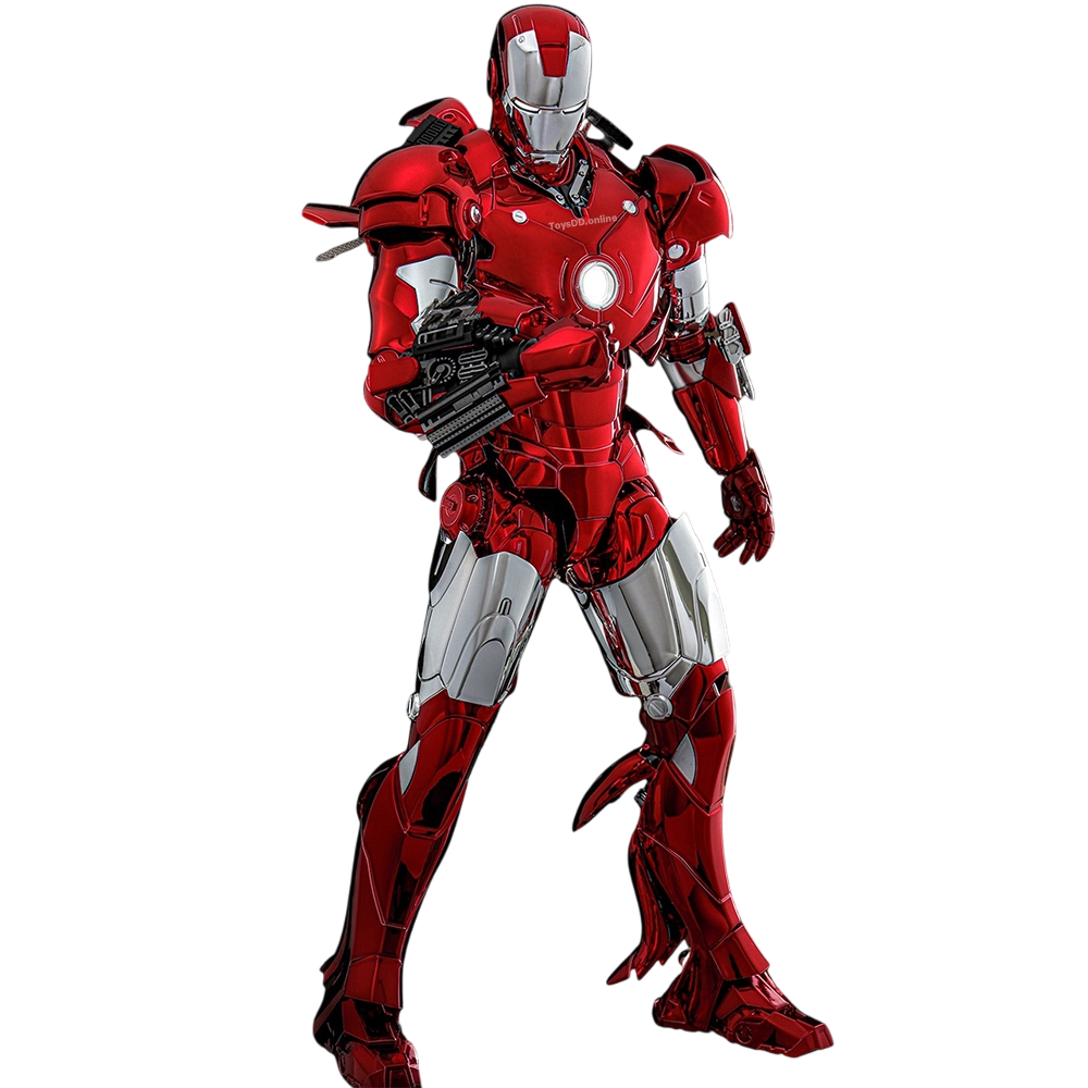 Ironman Mark III (Red & Chrome Version) By Hot Toys