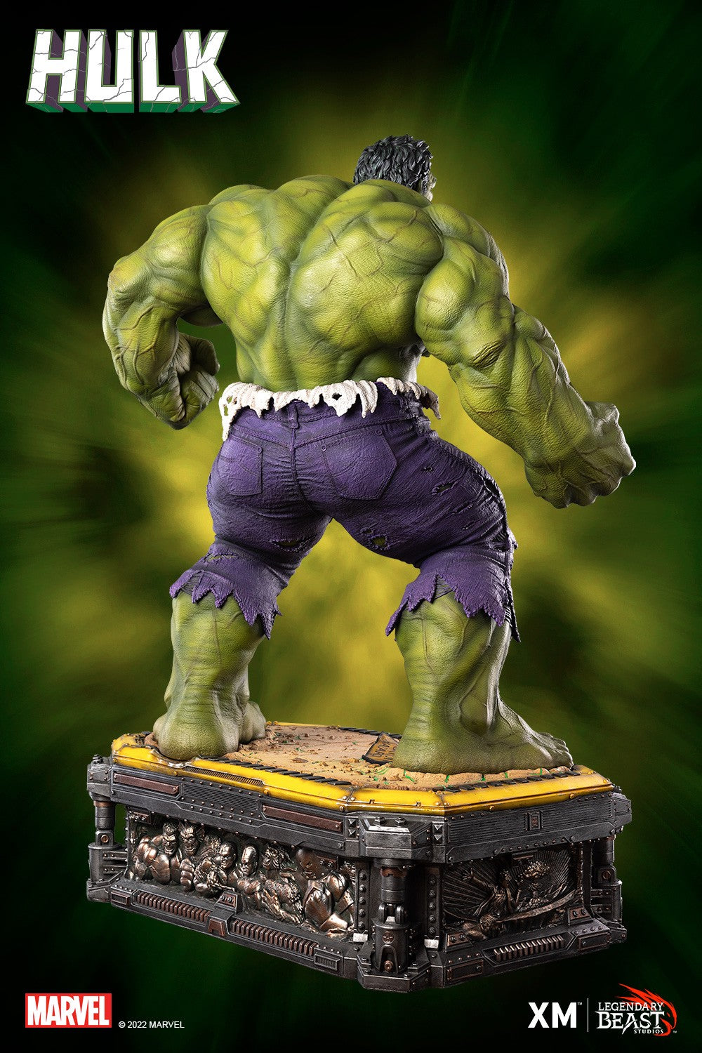 The Incredible Hulk: Modern Enraged Version 1/3 Statue by Legendary Beast Studios