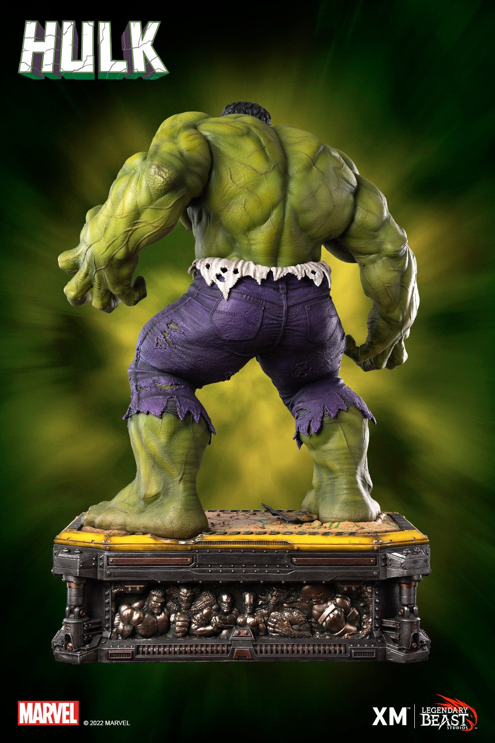 The Incredible Hulk: Modern Enraged Version 1/3 Statue by Legendary Beast Studios