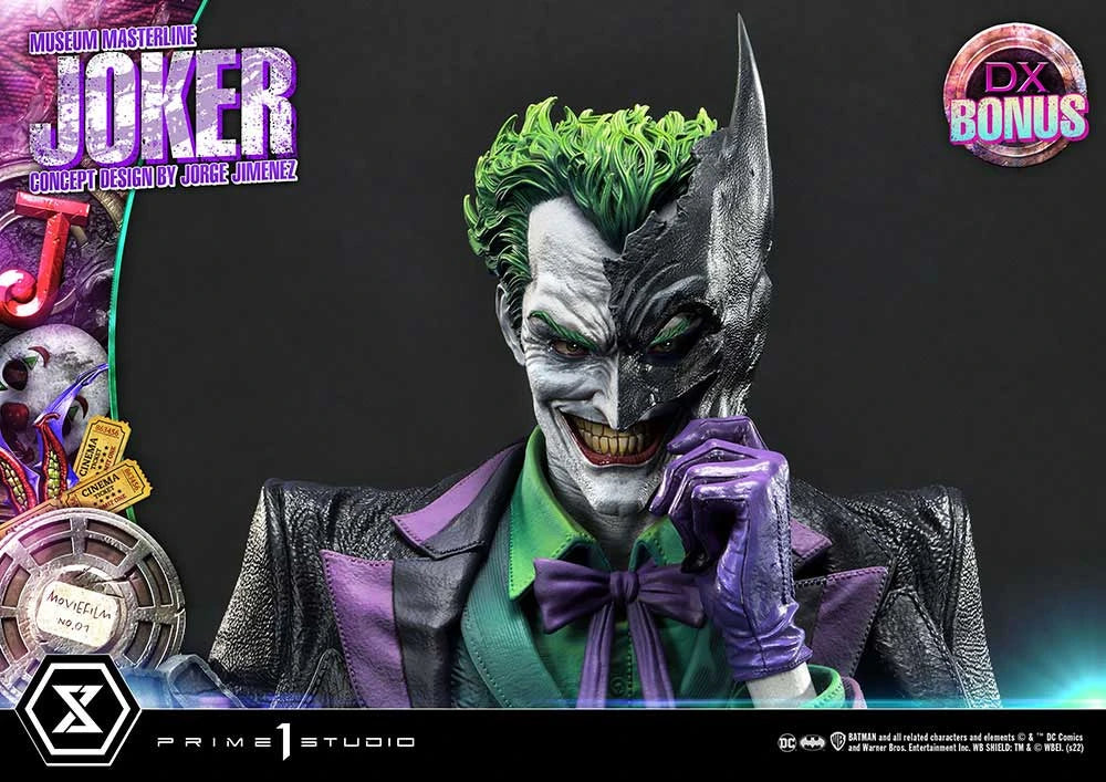 THE JOKER (DELUXE BONUS VERSION) 1:3 Scale Statue By Prime 1 Studio