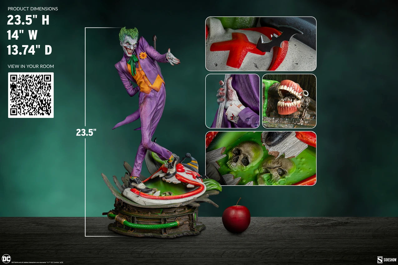 THE JOKER Premium Format Figure By Sideshow Collectibles