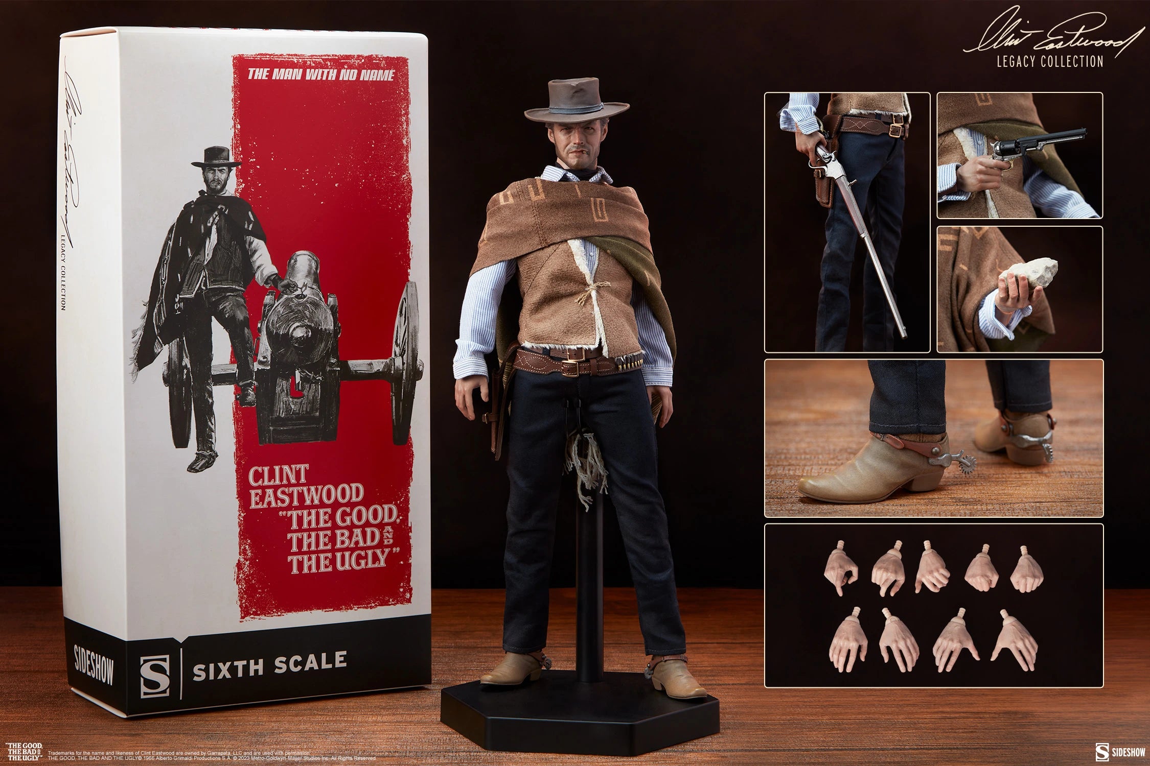 THE MAN WITH NO NAME Sixth Scale Figure by Sideshow Collectibles