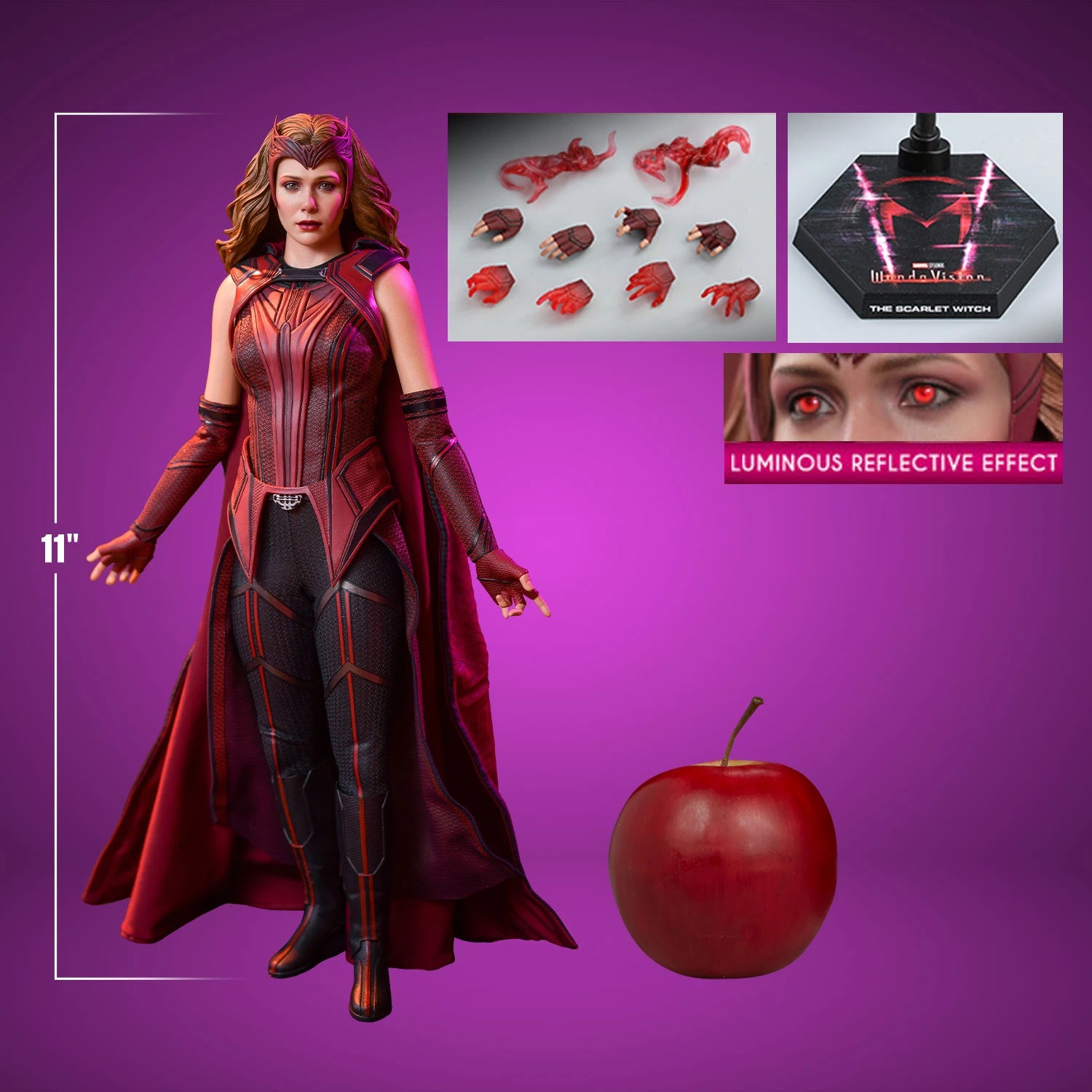 THE SCARLET WITCH Sixth Scale Figure By Hot Toys