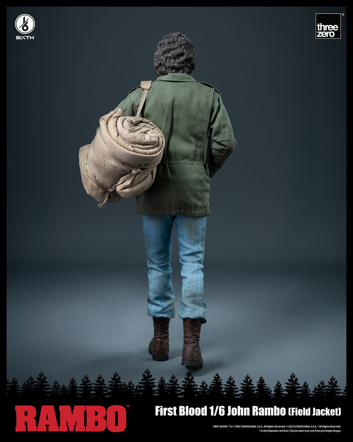 John Rambo (Field Jacket) 1/6 Figure by Threezero