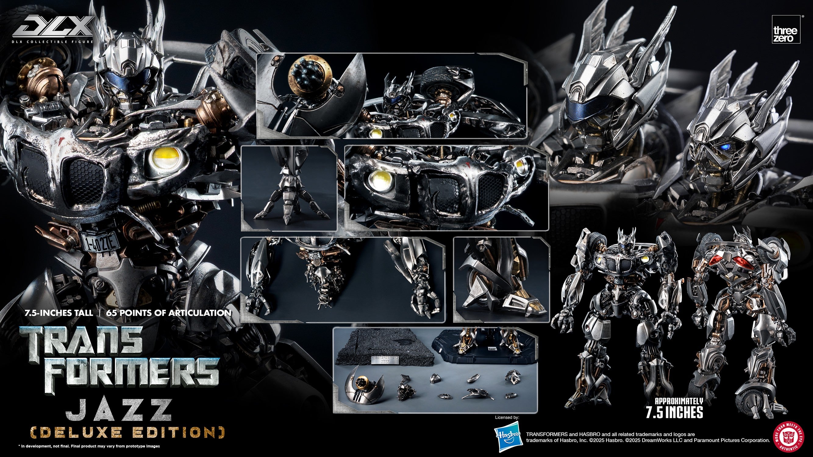 JAZZ DLX (DELUXE EDITION) Action Figure by Threezero