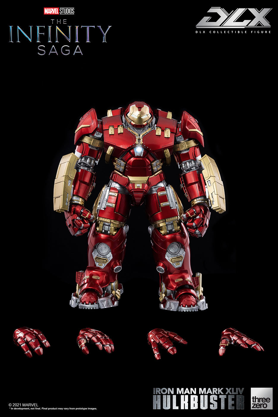 Age of Ultron Infinity Saga DLX Iron Man Mark 44 Hulkbuster By Threezero