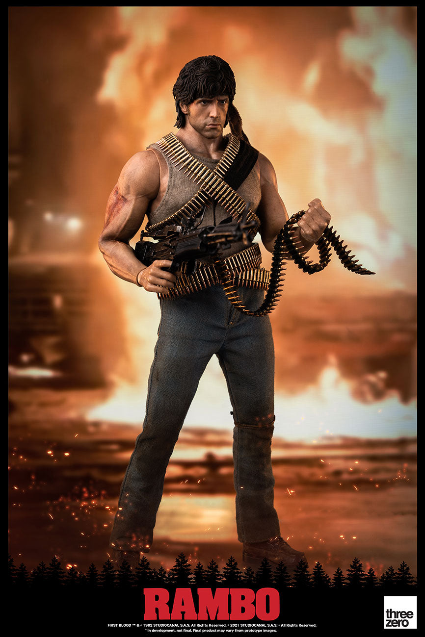 Rambo First Blood 1/6 John Rambo By Threezero