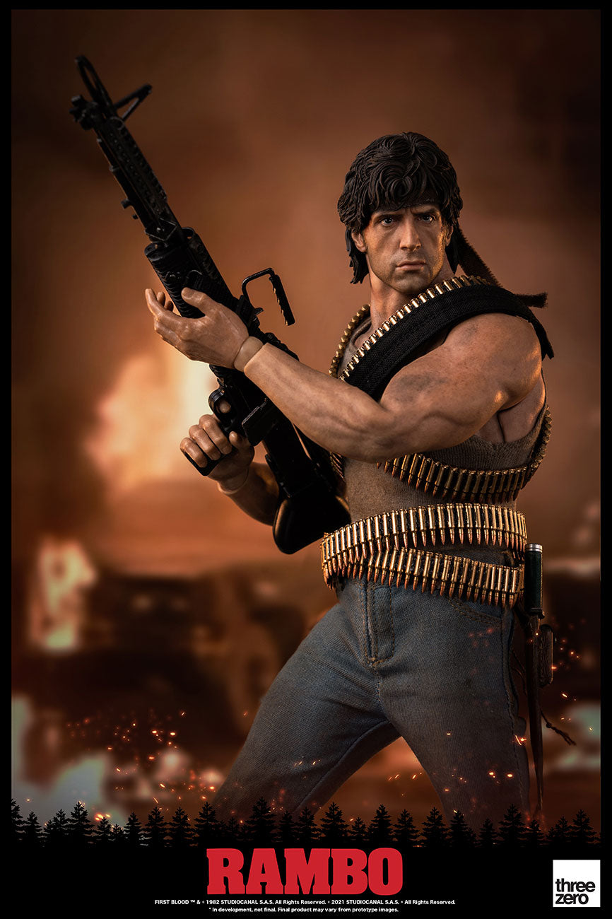 Rambo First Blood 1/6 John Rambo By Threezero