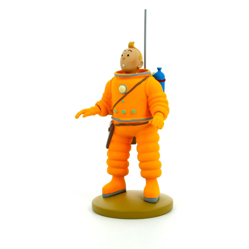 ADVENTURES OF TINTIN - TINTIN ASTRONAUT STATUE BY MOULINSART