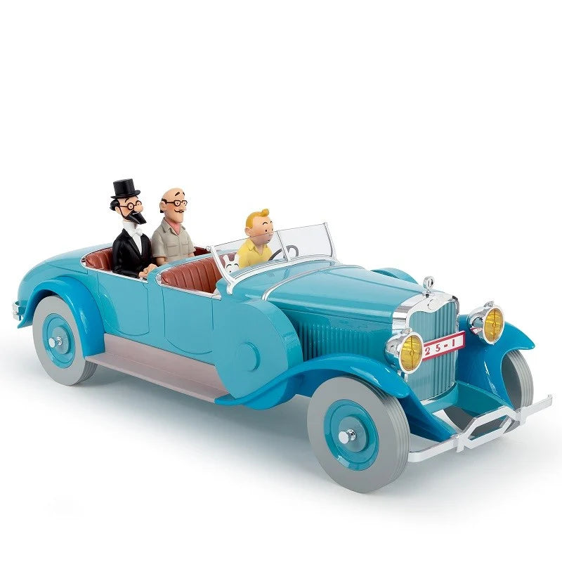 ADVENTURES OF TINTIN Tintin Car 1/24 scale #10 Lincoln Model L
