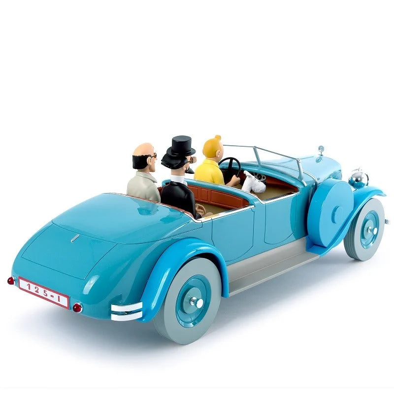 ADVENTURES OF TINTIN Tintin Car 1/24 scale #10 Lincoln Model L