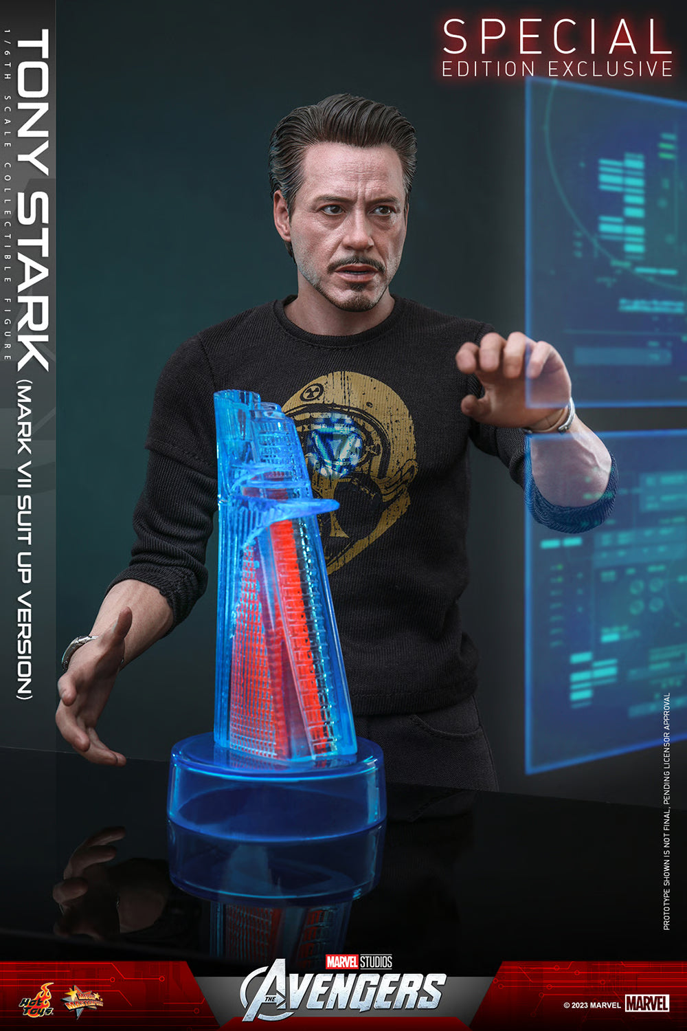 Tony Stark Mark VII Suit-Up Version 9Special Edition) 1/6 Scale By Hot Toys