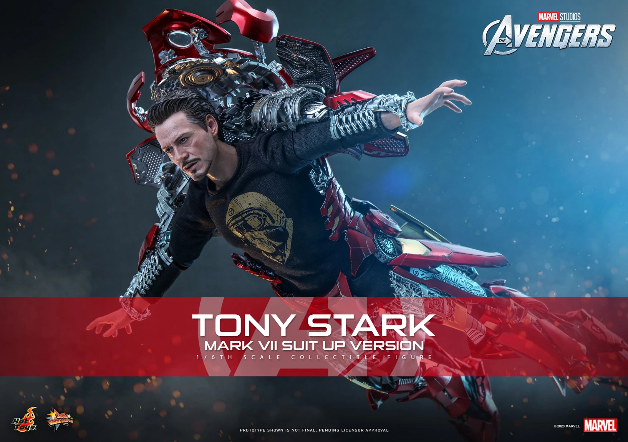 Tony Stark Mark VII Suit-Up Version 9Special Edition) 1/6 Scale By Hot Toys