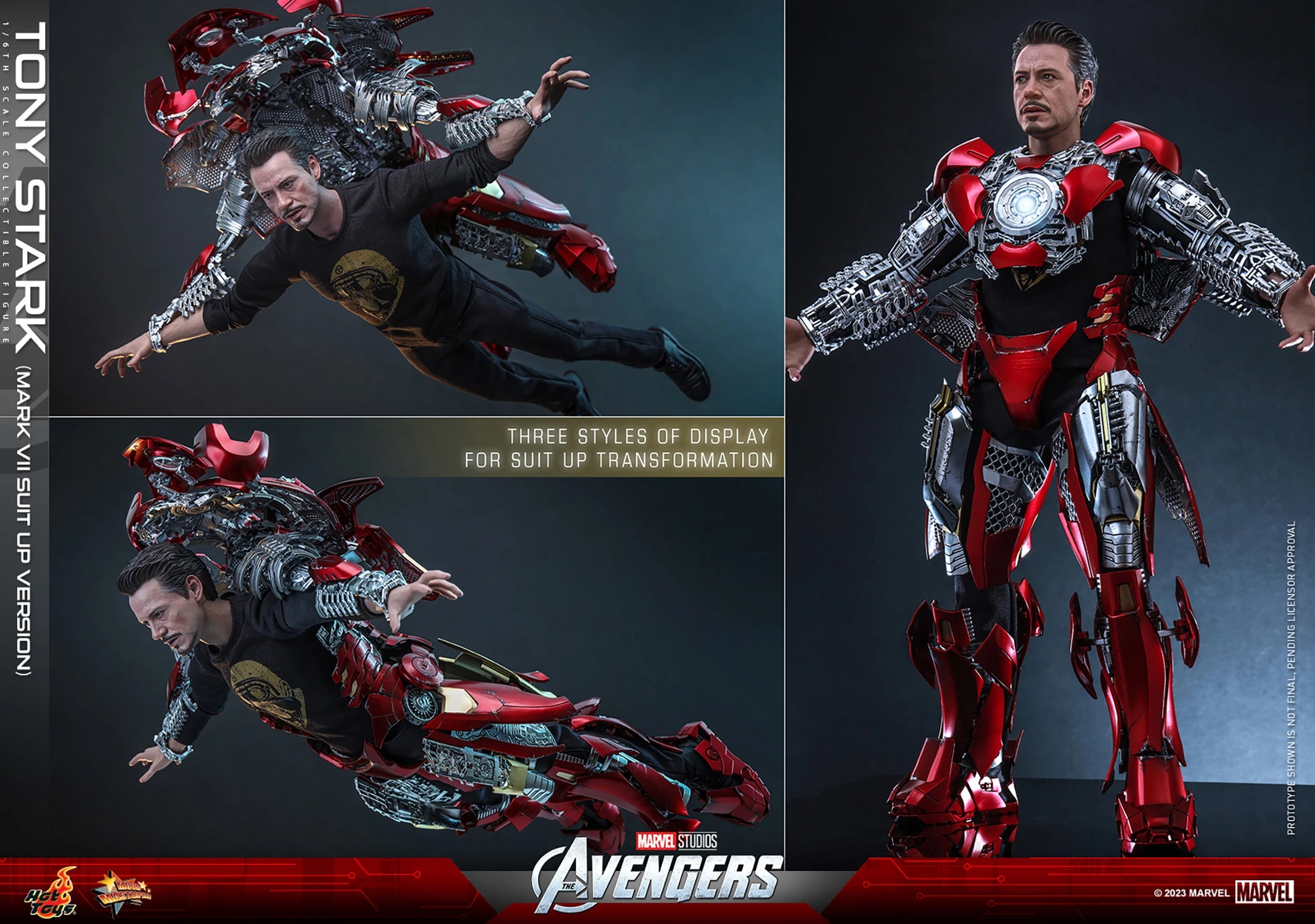 Tony Stark Mark VII Suit-Up Version 9Special Edition) 1/6 Scale By Hot Toys