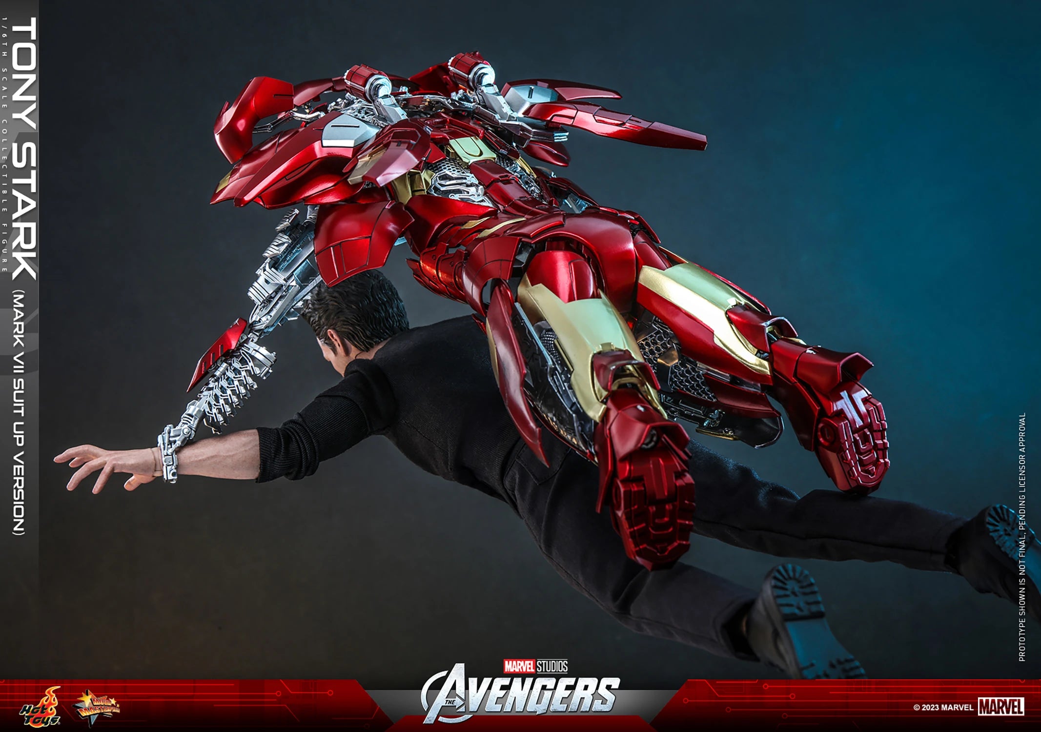 Tony Stark Mark VII Suit-Up Version 9Special Edition) 1/6 Scale By Hot Toys