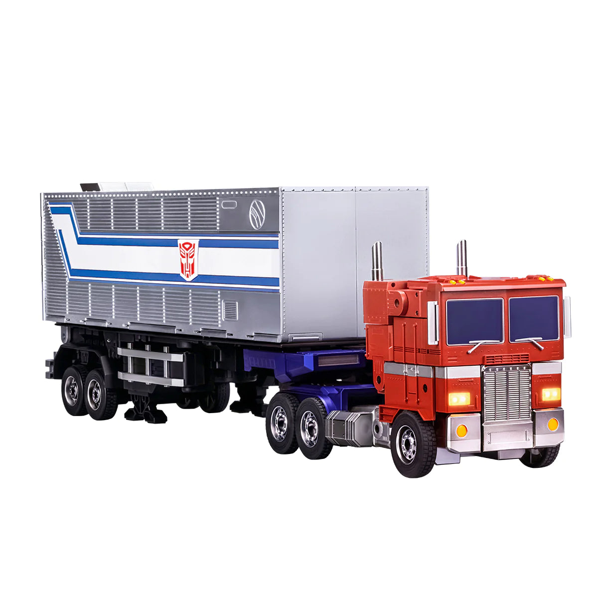 Transformers Optimus Prime Auto-Converting Trailer with Roller By Robosen