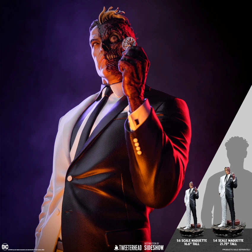 TWO-FACE Collector 1/4Scale Maquette By Tweeterhead