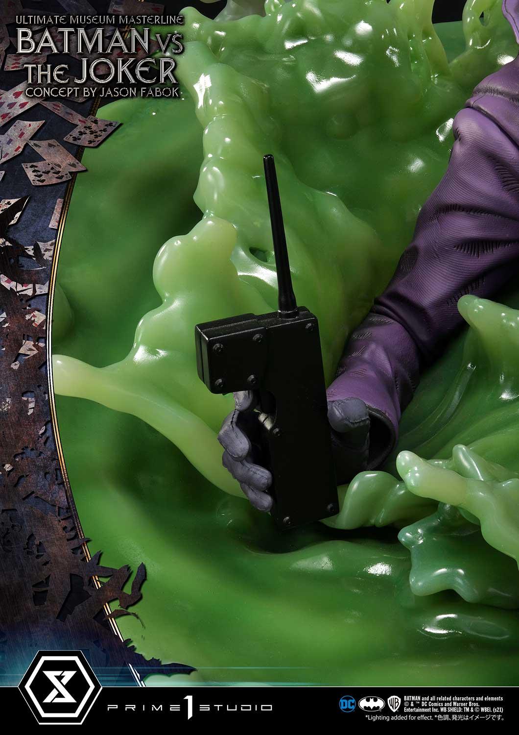 Batman Versus The Joker (Concept By Jason Fabok) Deluxe Bonus Version Statue By Prime1 Studio