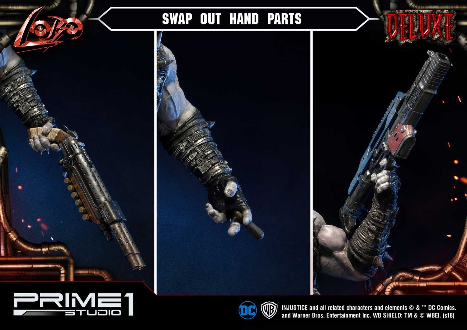 Prime 1 Studio Lobo Deluxe Bonus version from Injustice: Gods Among Us.