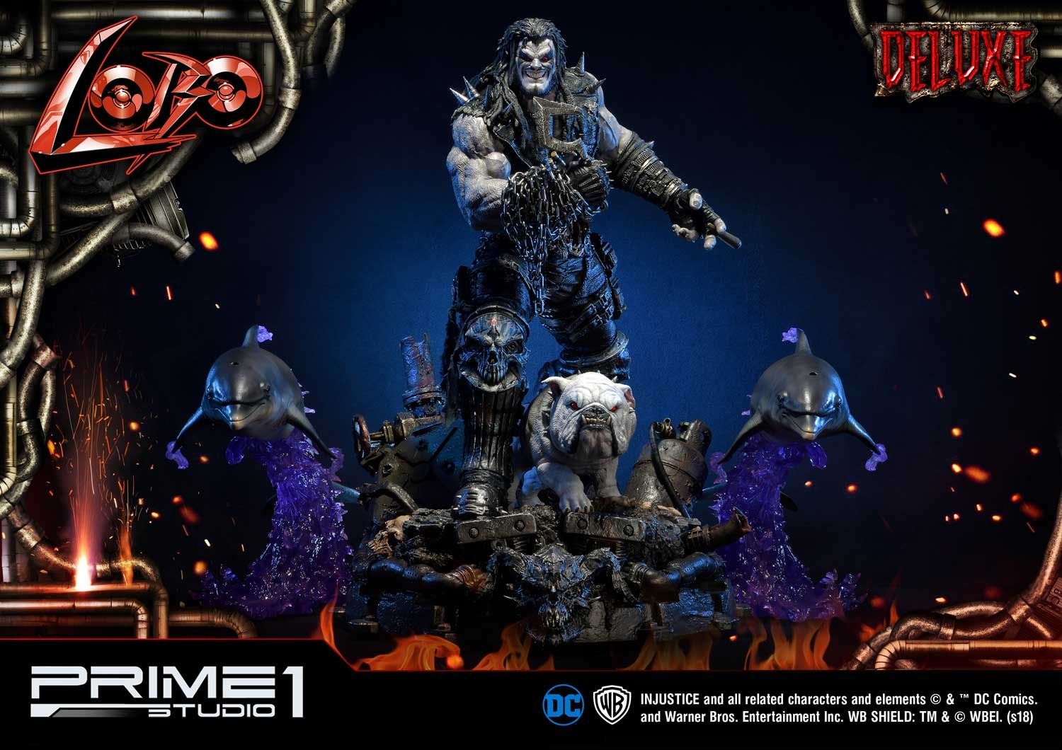 Prime 1 Studio Lobo Deluxe Bonus Version from Injustice: Gods Among Us