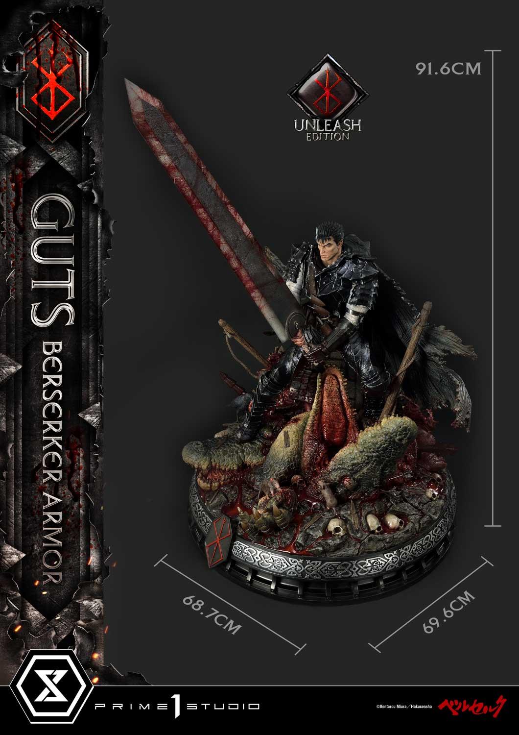 Berserk Guts Berserker Armor Unleash Edition Statue from Prime1 Studios