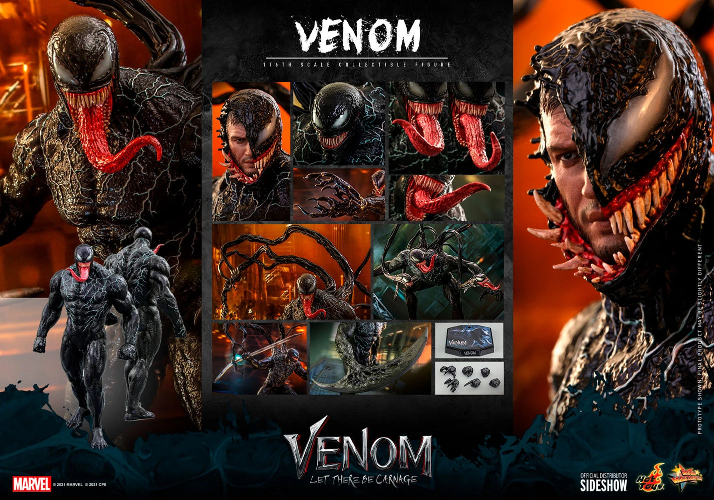VENOM Sixth Scale Figure By Hot Toys
