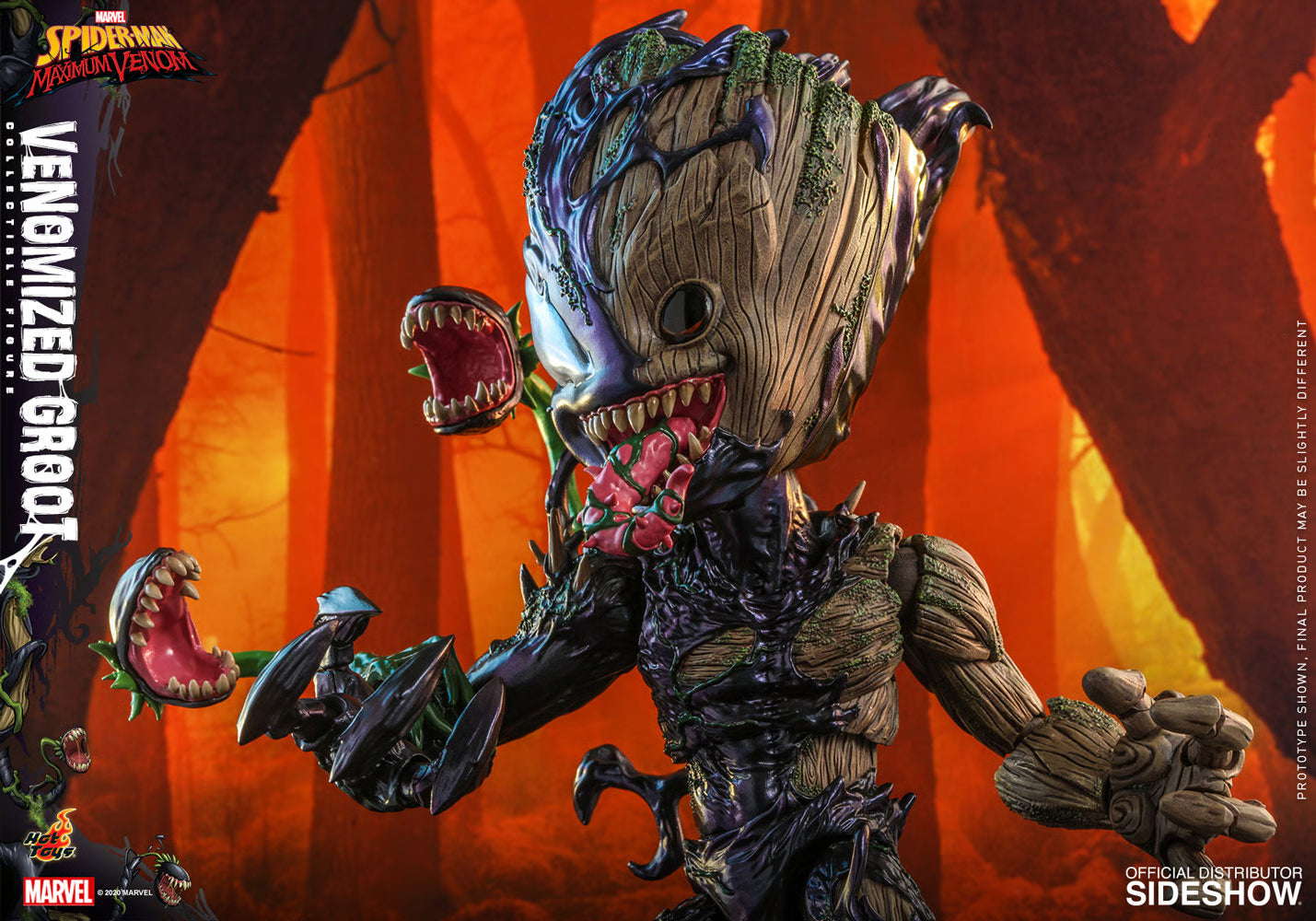 Venomized Groot Sixth Scale Figure By Hot Toys
