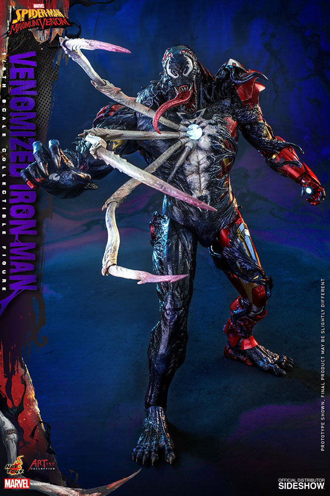 Venomized Iron Man Sixth Scale Figure By Hot Toys