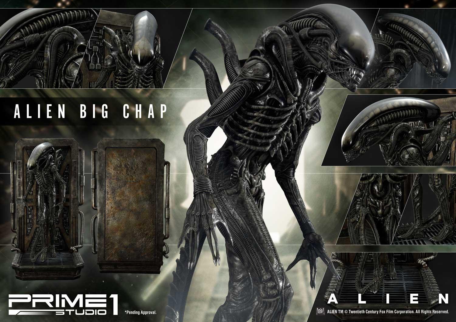 Alien Alien Big Chap 3D Wall Art by Prime1 Studios