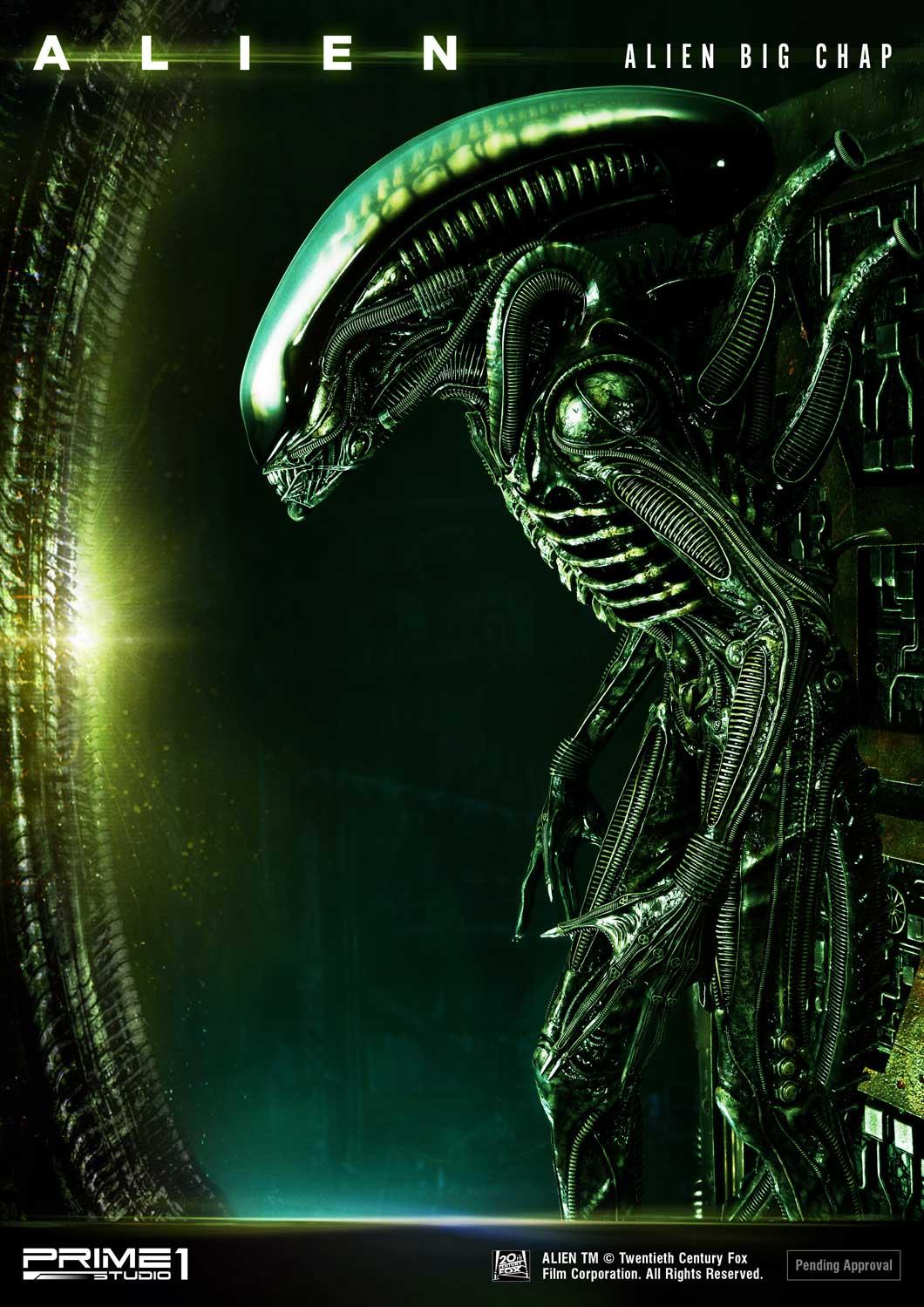 Alien Alien Big Chap 3D Wall Art by Prime1 Studios