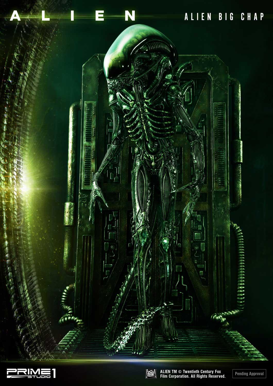 Alien Alien Big Chap 3D Wall Art by Prime1 Studios