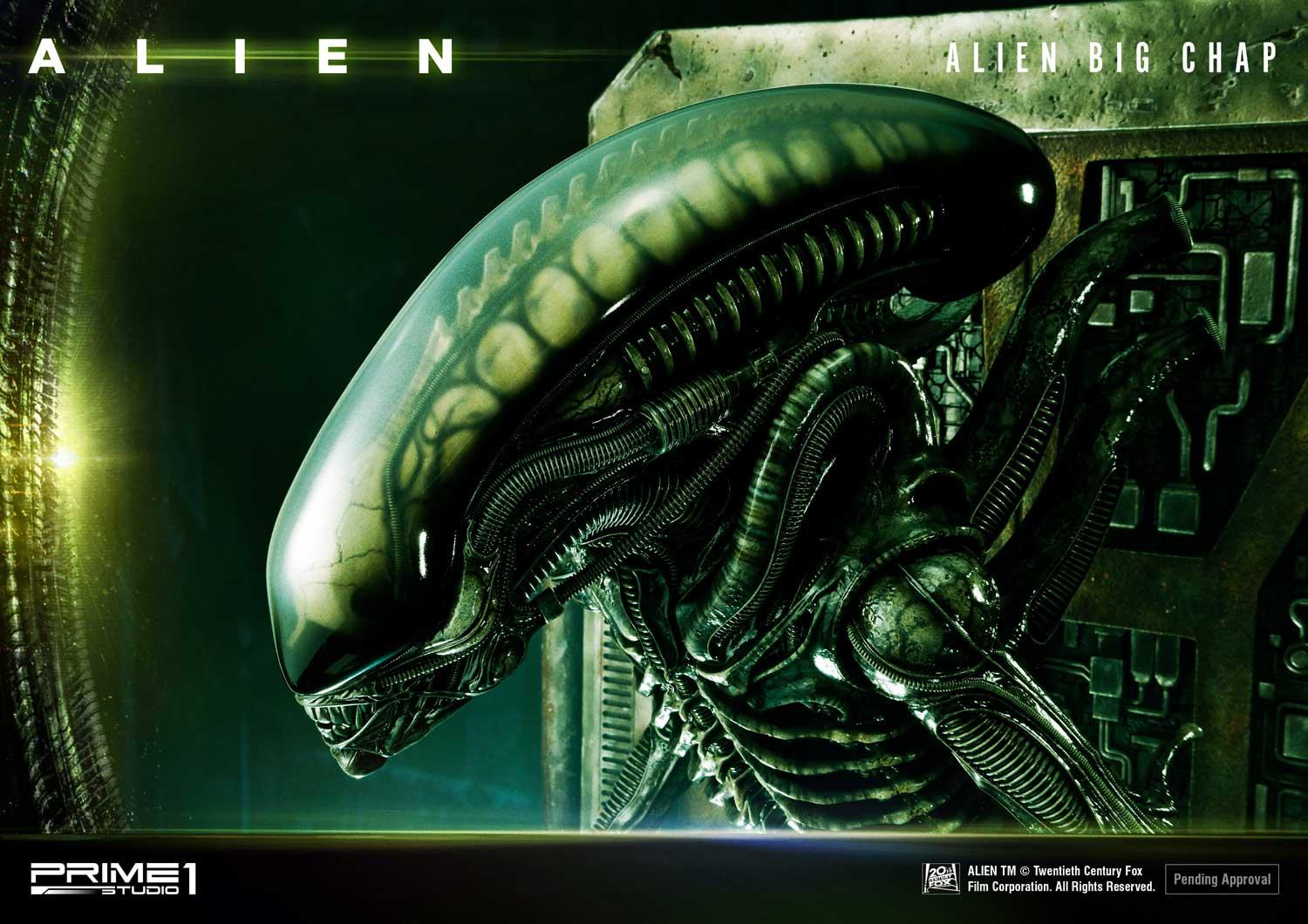 Alien Alien Big Chap 3D Wall Art by Prime1 Studios