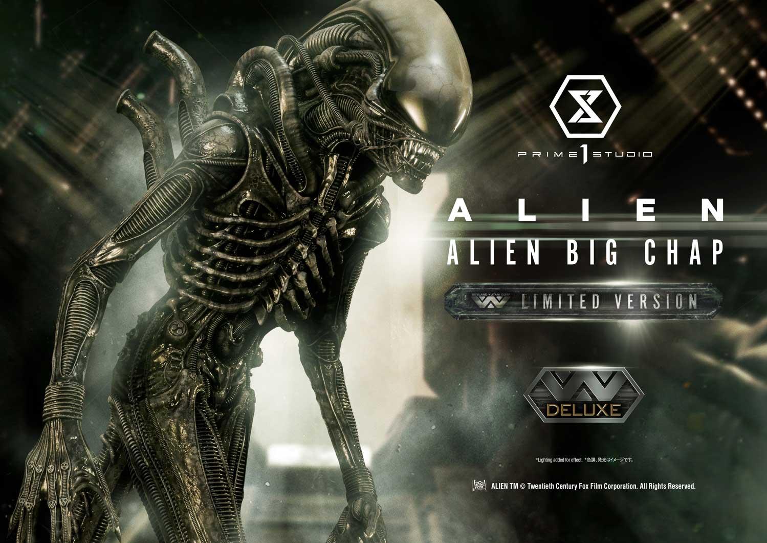 Alien Big Chap  Deluxe Limited Version Statue By Prime 1 Studio