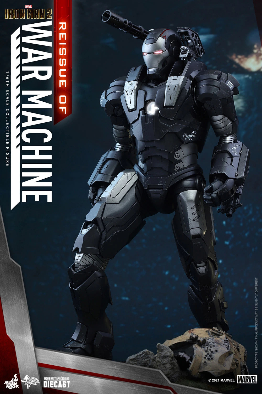 WAR MACHINE Sixth Scale Figure By Hot Toys