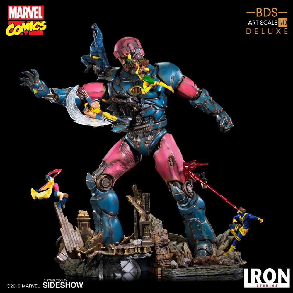X-Men Vs Sentinel 1 (Deluxe) 1:10 Scale Statue By Iron Studios