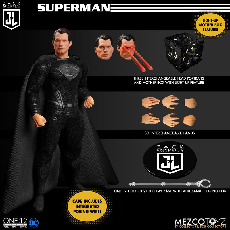 Zack Snyder’s Justice League Deluxe Steel Boxed Set By Mezco