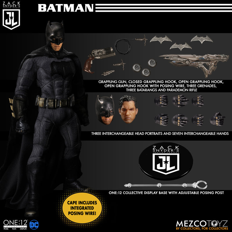 Zack Snyder’s Justice League Deluxe Steel Boxed Set By Mezco