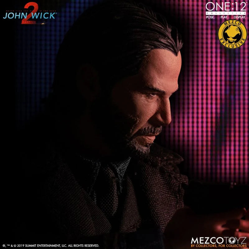John Wick Chapter 2 Deluxe Edition One:12 Action Figure By Mezco