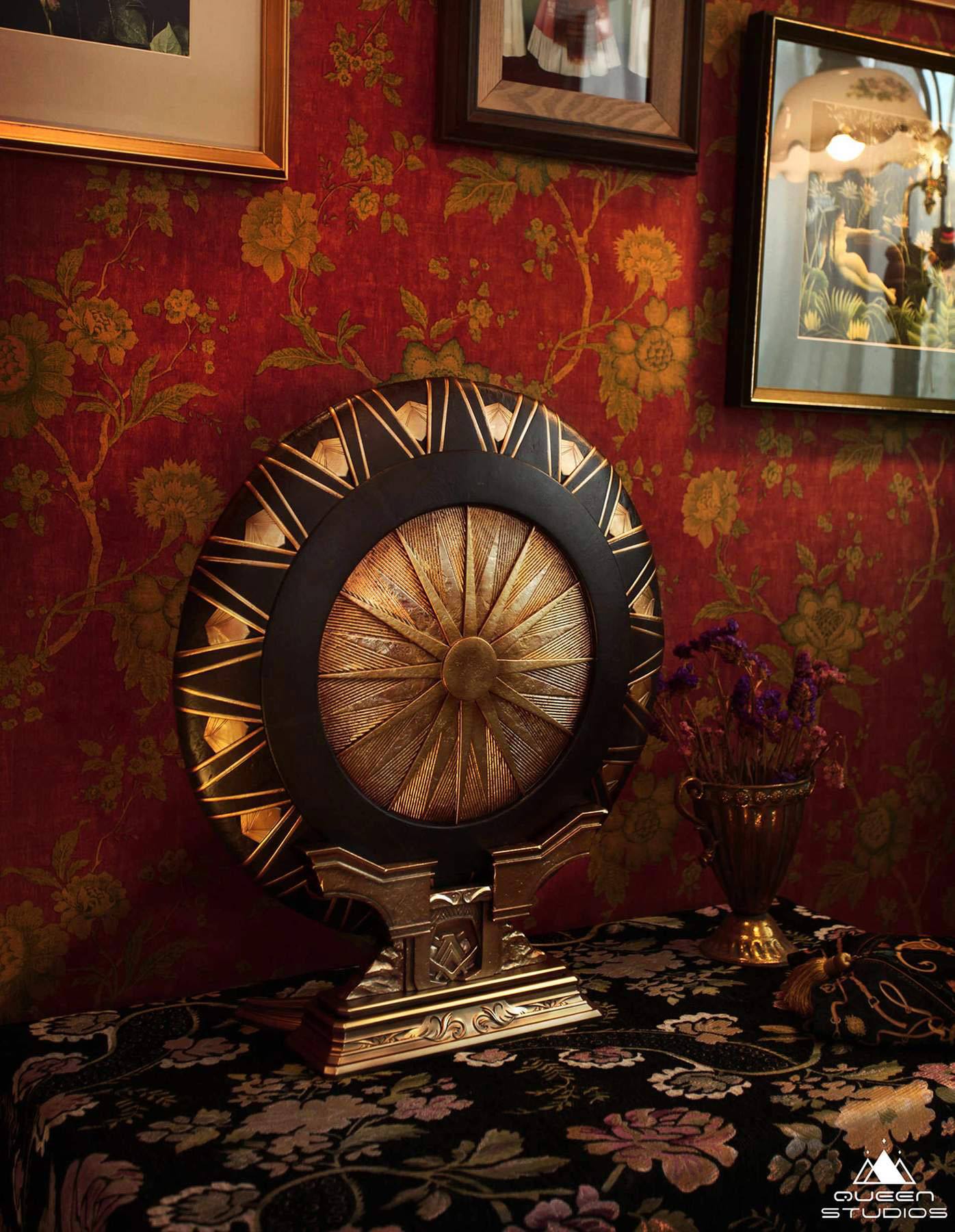 Wonder Woman Shield Life-Size Replica By Queen Studios