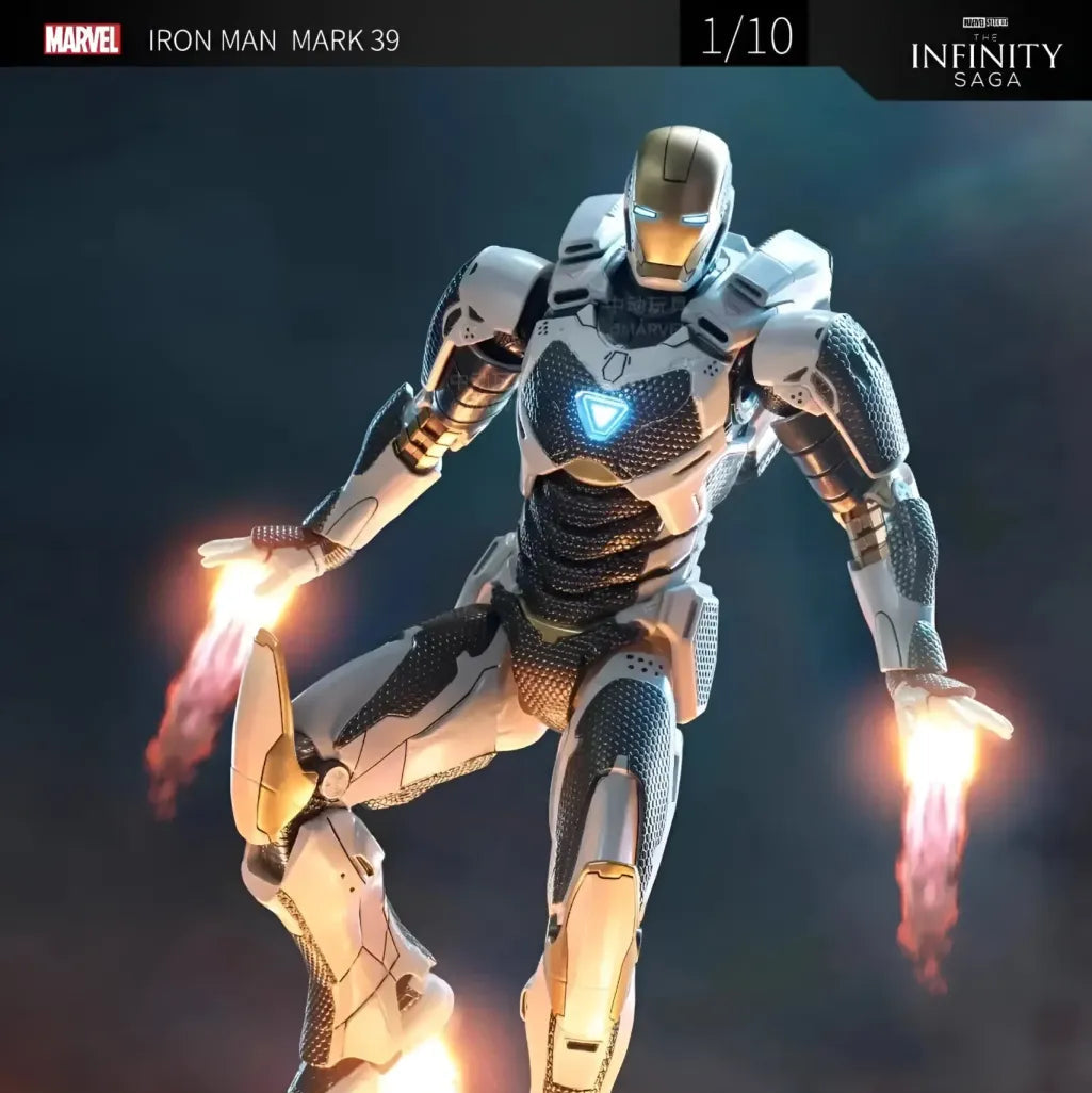 Iron Man Mark 39 Starboost (Gemini) OuterSpace Suit Action Figure – 1/10 scale by ZD Toys