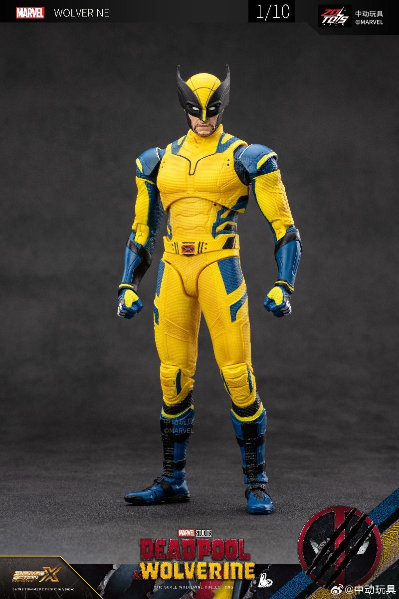 ZD Toys 1/10 Wolverine Action Figure