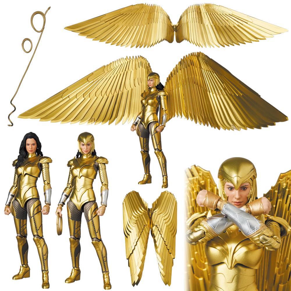 MAFEX Wonder Woman (Golden Armor Version) Action Figure