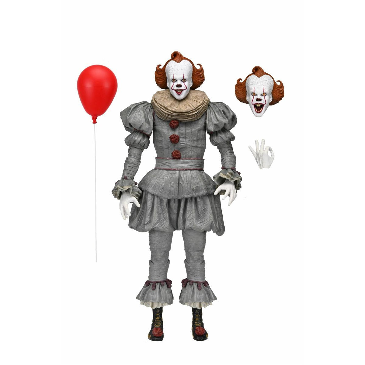 NECA It Welcome to Derry Pennywise 1:4 Scale Action Figure