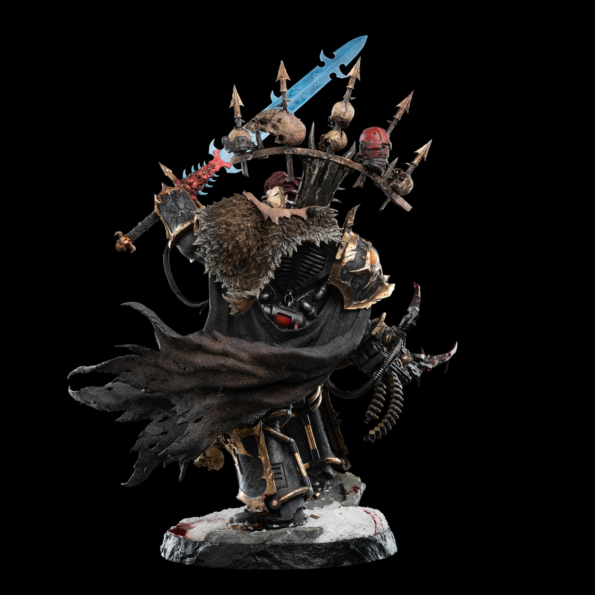 Warhammer 40K Abaddon The Despoiler Statue By Weta