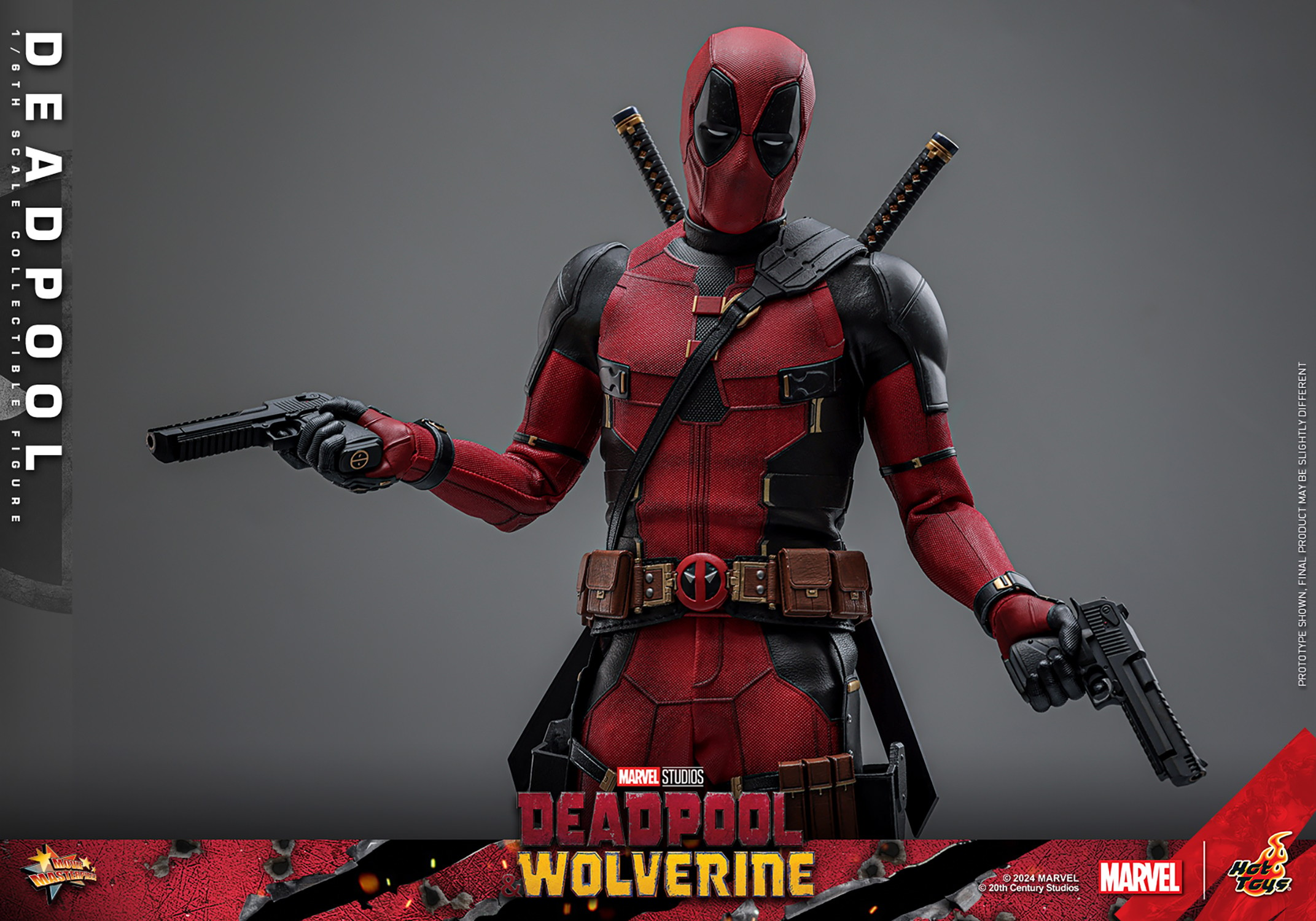 DEADPOOL Sixth Scale Figure by Hot Toys