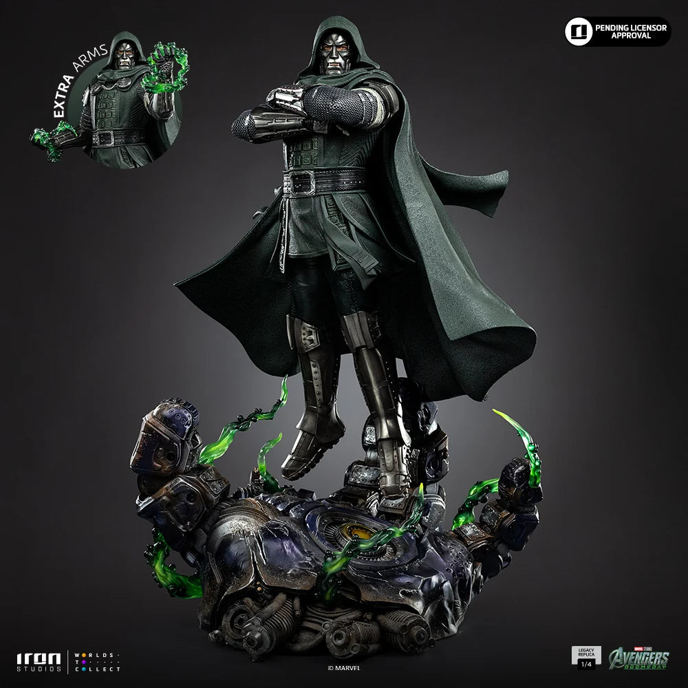 Doctor Doom Statue Legacy Replica 1/4 Avengers Doomsday by Iron Studios