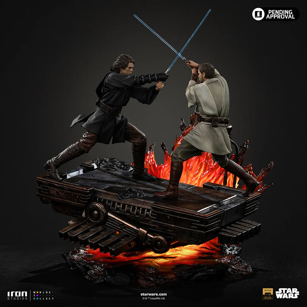 Anakin vs Obi-Wan (Revenge of the Sith 20th Years Anniversary) Statue by Iron Studios