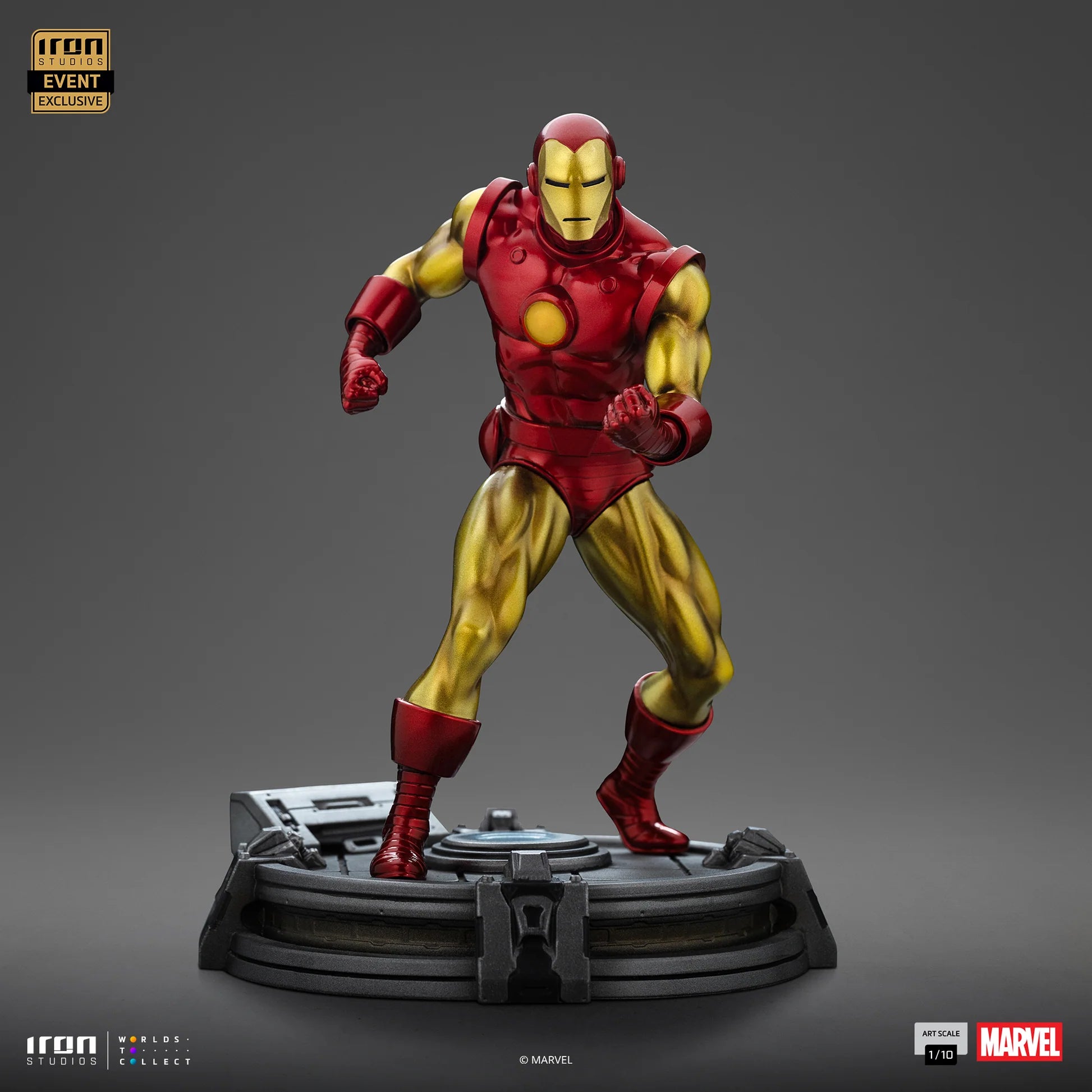 Iron Man (CCXP Event Exclusive 2025) Marvel Comics Art Scale 1/10 By Iron Studios