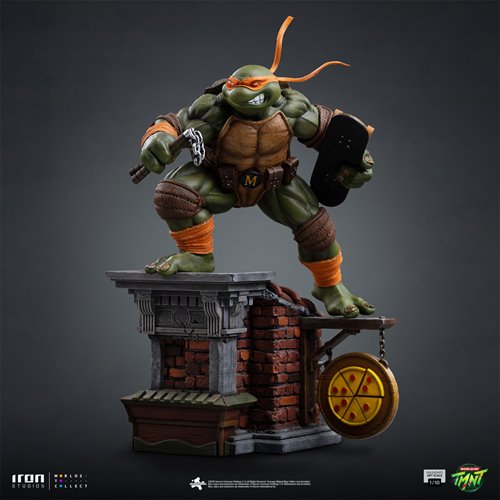 Teenage Mutant Ninja Turtles Michelangelo Unleashed By Iron Studios