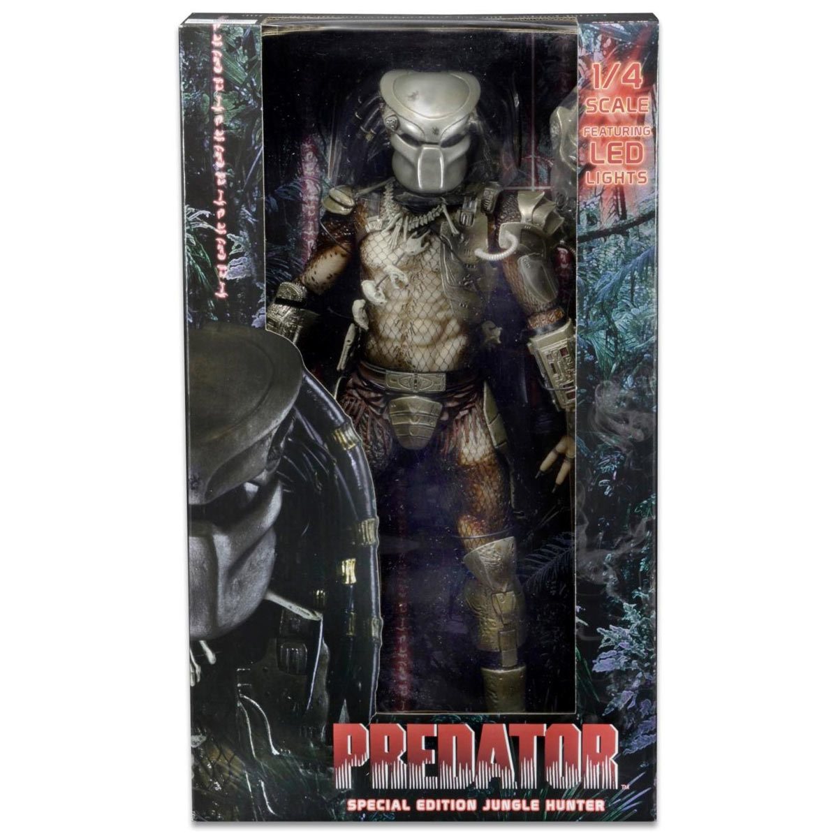 Predator Jungle Hunter with LED 1:4 Scale Action Figure by NECA